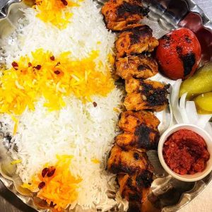 چلو جوجه فلفلی