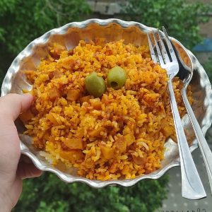 استانبولی پلو با گوشت