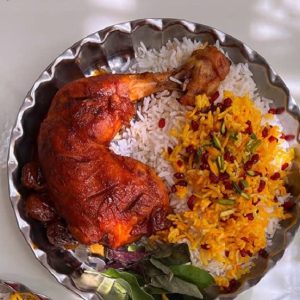 چلو مرغ مجلسی